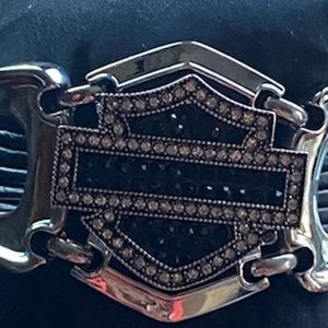 NWT Harley-Davidson cuff bracelet with stones